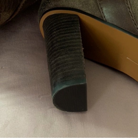 NINE WEST LEATHER KNEE HIGH BOOTS - Picture 6 of 8